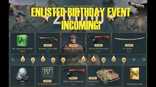 Enlisted 4th Birthday Event Incoming [upl. by Aerdma]