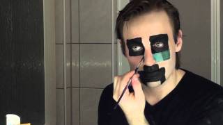 Halloween  Faschings Makeup Creeper aus Minecraft [upl. by Lepper]