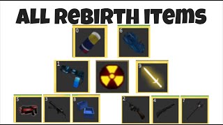 Beat the robloxian Rebirth items [upl. by Iggie263]