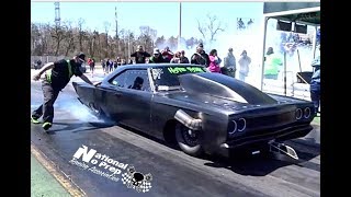 Hank Tank vs Micheal Gywnns 908 Reher Morrison Chevelle from NY in the Nuclear NO Prep [upl. by Basset]