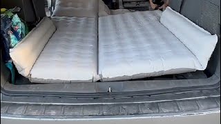 Arlierss Air Mattres for SUV Car Inflatable Sleeping Pad for Travel Camping Review [upl. by Sillert]