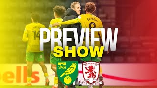 Pink Un Preview Show Norwich City vs Middlesbrough [upl. by Misha]