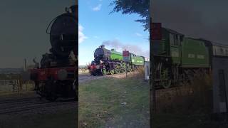 MayFlower passing Ludlow light loco [upl. by Chadwick203]