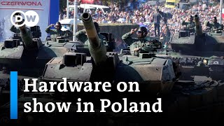 Why is Poland staging its biggest military parade since the Cold War  DW News [upl. by Lrub]