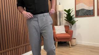 COOFANDY Mens Classic Fit Flat Front Dress Pants Review [upl. by Ahlgren]