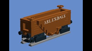 How To Build A Lego Arlesdale Railway Hopper Sodors Legend Of The Lost Treasure🇬🇧 [upl. by Griffis]