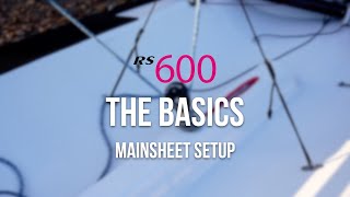 RS600 Basics  Mainsheet Setup [upl. by Lorrad96]