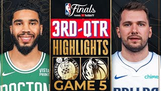 Dallas Mavericks vs Boston Celtics  Game 5 Highlights HD 3rdQTR  June 17  2024 NBA Finals [upl. by Larson794]