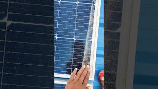 Best solar panels dustcleaning system in india installation solarpower soldering Shorts [upl. by Aicened]