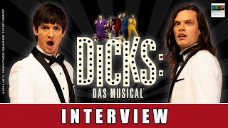 Dicks Das Musical  Aaron Jackson und Josh Sharp über die verrückten Dreharbeiten [upl. by Nosrej]