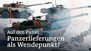 Kampfpanzer für die Ukraine Wird der Westen zur Kriegspartei  Auf den Punkt [upl. by Renato920]