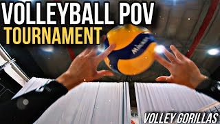 Setter POV  Playing a Volleyball Tournament with GoPro Camera [upl. by Ofloda]