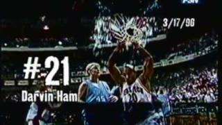 Darvin Ham Shatters Backboard [upl. by Ynnoj]