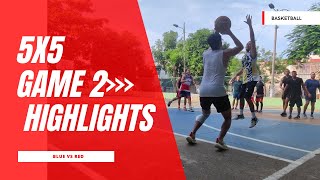 5x5 Full Court  Game 2 Highlights [upl. by Airrehs]