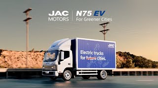 JAC N75 EV Leading the Future of Green Logistics [upl. by Moscow]