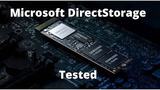 DirectStorage On vs DirectStorage Off  Microsoft DirectStorage 10 demo [upl. by Sayer]