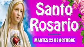 Santo Rosario Corto Martes 22 de Octubre  Rosario de hoy Misterios Dolorosos [upl. by Yahsel]