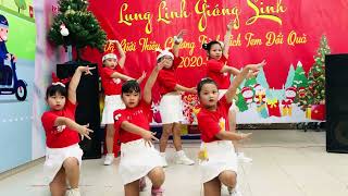 Nhảy quotWe Wish You a Merry Christmasquot  Giáng Sinh 2020  Miokids [upl. by Allerym]