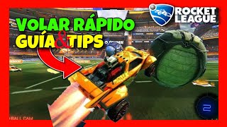 Como VOLAR RAPIDO En Rocket League ✅ 2024 GUIDE  Como HACER FAST AEREAL en Rocket League [upl. by Camille]