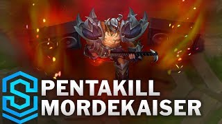 Pentakill III Lost Chapter Mordekaiser Skin Spotlight  League of Legends [upl. by Remington]