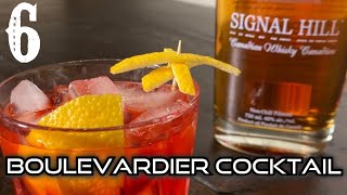 Boulevardier Cocktail Featuring Signal Hill Whisky [upl. by Eulalee]