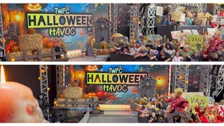 Halloween Havoc Arena Reveal TWFC WWE figures [upl. by Mariand]