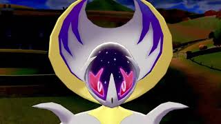 Lunala  Moongeist Beam in Pokemon Sword and Shield [upl. by Haerb948]