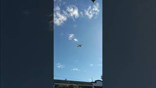 Plane flying over the Garden State Inn from Absecon NJ [upl. by Lohrman675]