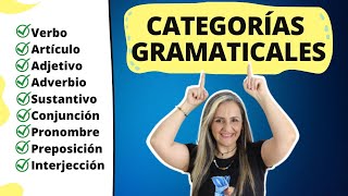 EJERCICIOS CON LAS CATEGORÍAS GRAMATICALES ✅ [upl. by Grand]