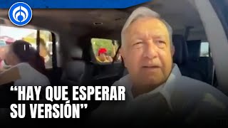 AMLO responde a las declaraciones de ‘El Mayo’ sobre el gobernador de Sinaloa [upl. by Aytnahs]