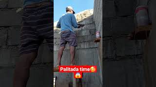 palitada time🥰😱shorts sound satisfying construction viral youtubeshorts [upl. by Eiralih]