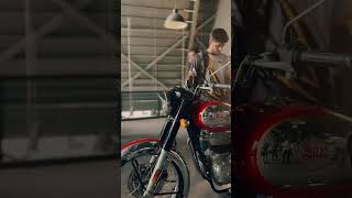 Royal💥 Enfield  Classic Motor  Vlog 01 shorts [upl. by Ayhdiv]