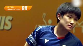 Tomokazu Harimoto vs Lin Yun Ju  MS QF  2024 Asian Championships [upl. by Aivlis357]