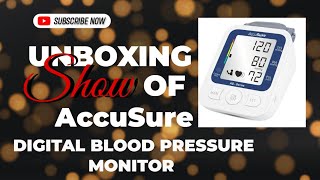 AccuSure Automatic Digital blood pressure monitor  Unboxing  Testing  Malayalam [upl. by Cash]