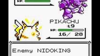 Level 100 Nidoking Pokemon Yellow [upl. by Paryavi]