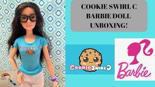 Official Cookie Swirl C Barbie Doll and Playset Unboxing Plus Fun Skit [upl. by Neau]