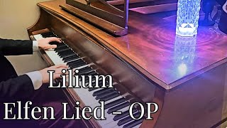 Elfen Lied  Lilium Piano [upl. by Fuller993]