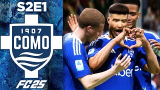 Building something FRESH  FC 25 Como Career Mode S2E1 [upl. by Allyn]