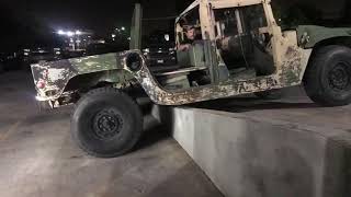 M998 HMMWV Humvee wall Climbing [upl. by Aneekal]