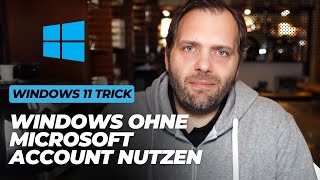 Windows 11 ohne MicrosoftKonto installieren Einfache Anleitung👌🔓 [upl. by Nylhtiak]