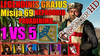 EP 44 STRONGHOLD CRUSADER  69 misija  NEPADORUS PAVADINIMAS 4K 2160P [upl. by Akcinahs372]