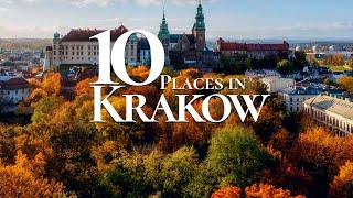 10 Most Beautiful Places to Visit in Krakow Poland 2024 🇵🇱  Krakow Travel Video [upl. by Lardner]