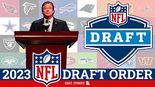 2023 NFL Draft Order For 1st Round [upl. by Mattheus]