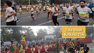 25k marathon kolkatavlog tatasteel marathons kolkata25kmarathon kolkata marathon 2023 [upl. by Grimes]