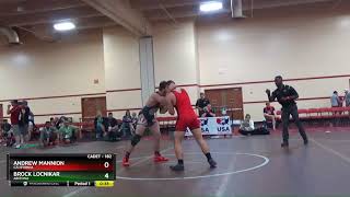 CADET 182 Andrew Mannion California Vs Brock Locnikar Arizona [upl. by Bonaparte]