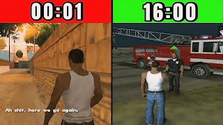 NUEVO RÉCORD  Me PASO el GTA San Andreas En 16 MINUTOS [upl. by Iclehc473]