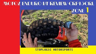 Motoz Enduro IT and CRF450RL [upl. by Louis517]