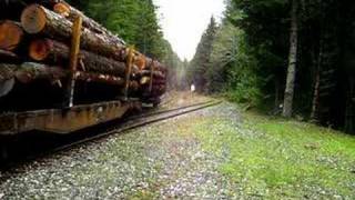 Engelwood logging division log train [upl. by Stone]