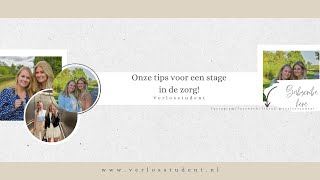 Tips voor een stage in de zorg [upl. by La959]