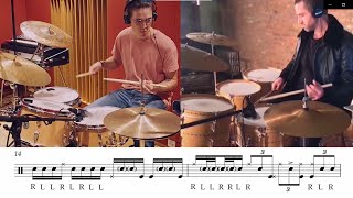 Steve Lyman  Instagram drum transcription 3 by Alfio Laini [upl. by Cordova]